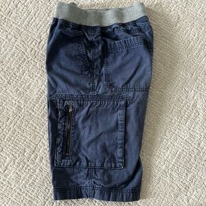 Hanna Andersson Navy Cargo Shorts